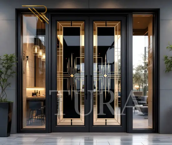 Apartman kapıları