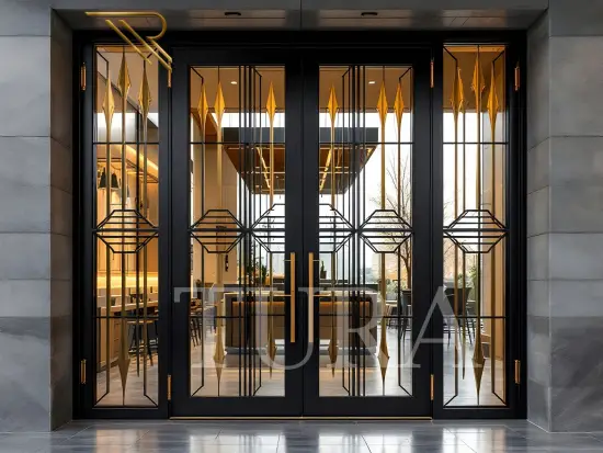 Apartman kapıları