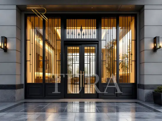Apartman kapıları