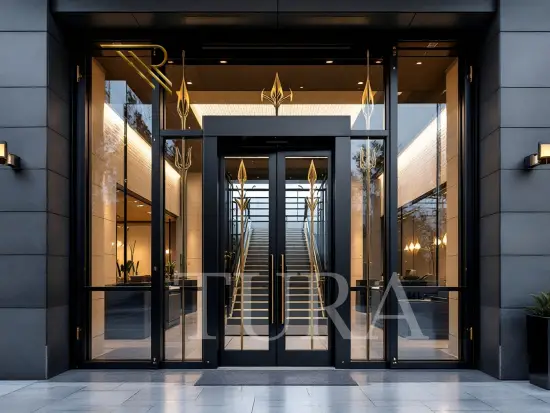 Apartman kapıları